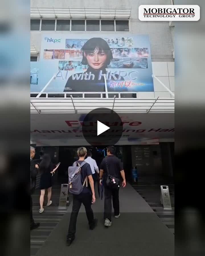Mobigator and HKPC showcasing AI solutions for the Social Welfare Department